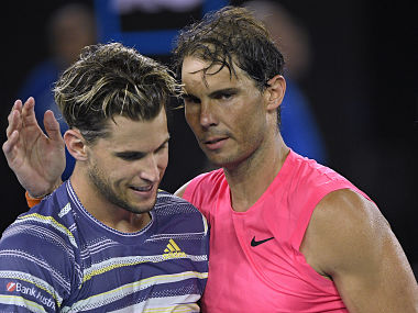Australian Open 2020: Rafael Nadal heaps praise on Dominic Thiem after loss to Austrian in quarter-finals Australian Open 2020: Rafael Nadal heaps praise on Dominic Thiem after loss to Austrian in quarter-finals