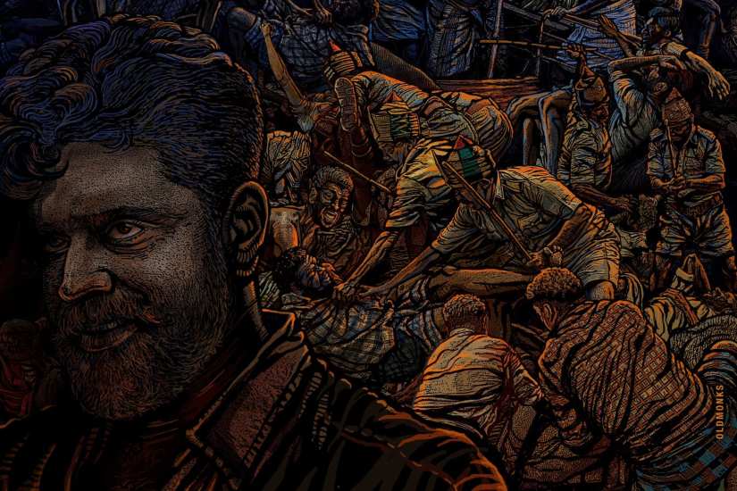 A poster of Thuramukham. Image from Twitter