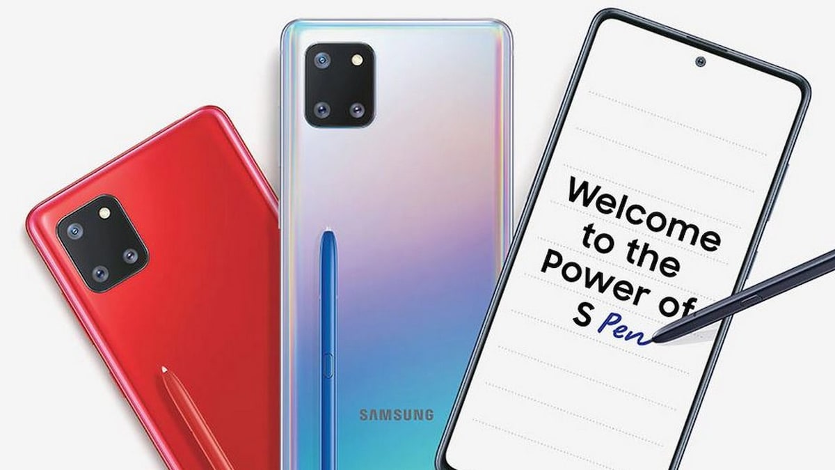 Samsung Galaxy Note 10 Lite launched in India at a starting price of Rs 38,999