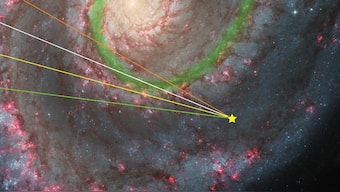 Hot gas feeds the formation of material, stars in the Milky Way's spiral arms: study