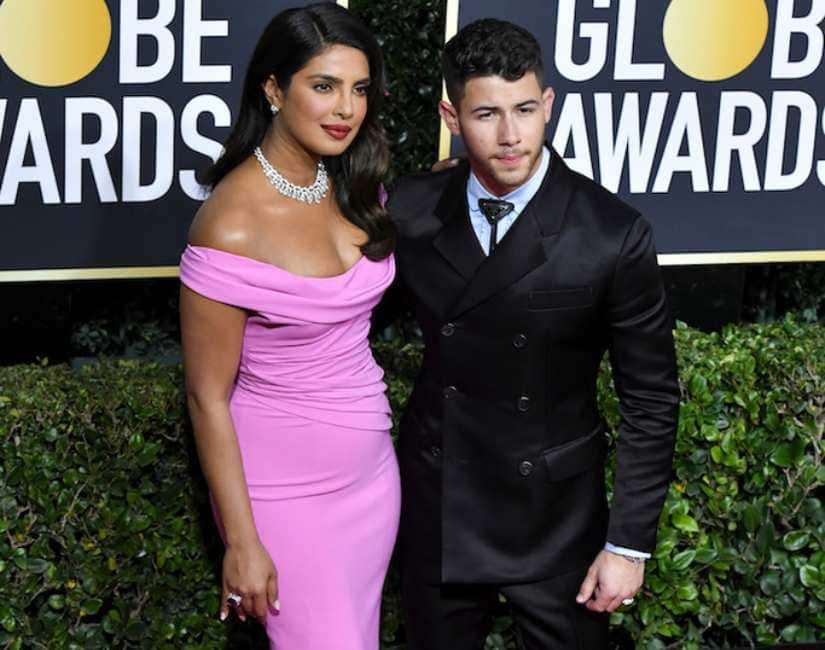 Priyanka Chopra and Nick Jonas. Image from Twitter