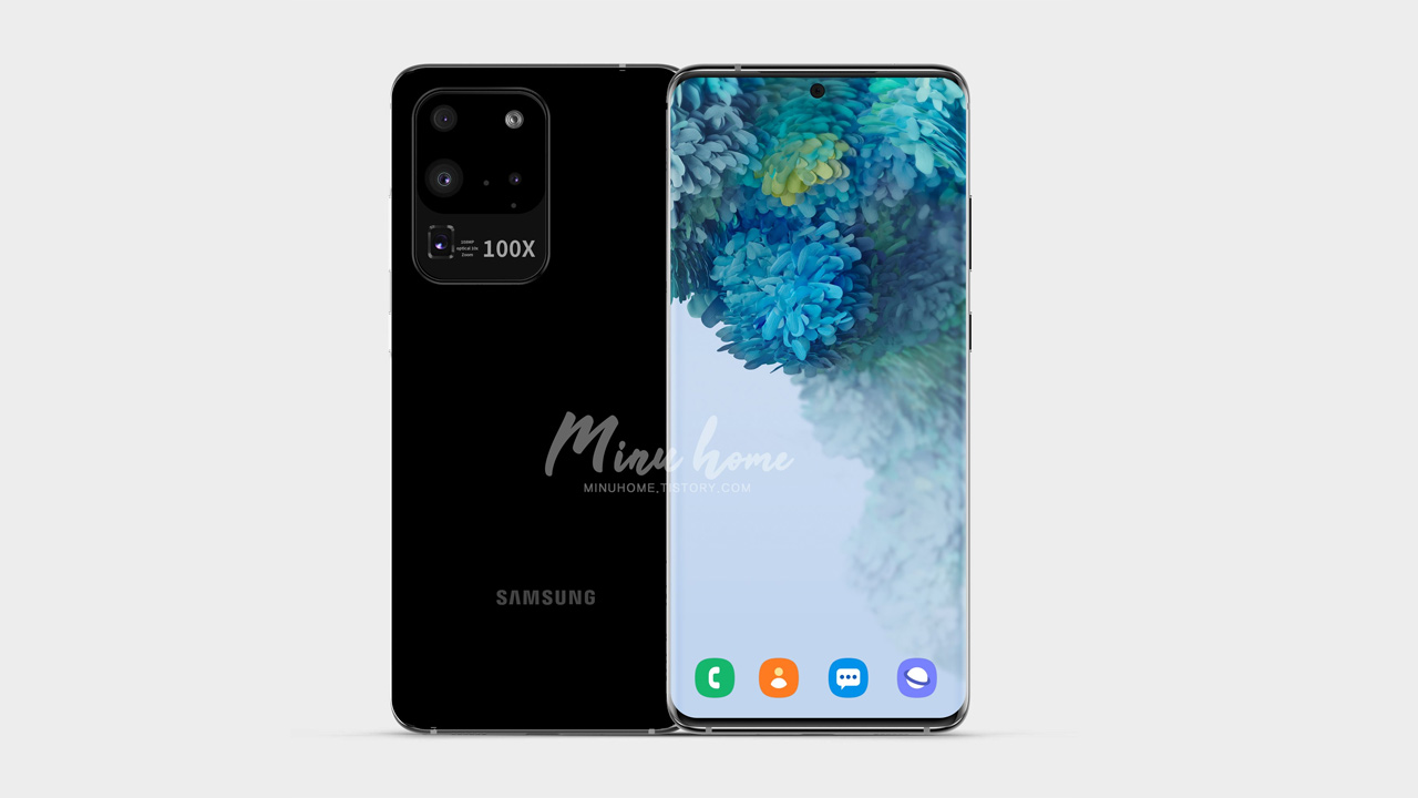 Samsung Galaxy S20 Ultra image renders showing rear-camera design leak out Samsung Galaxy S20 Ultra image renders showing rear-camera design leak out