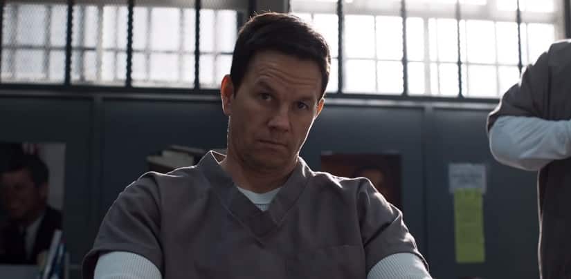 Mark Wahlberg in a still from Spenser Confidential. Image from YouTube