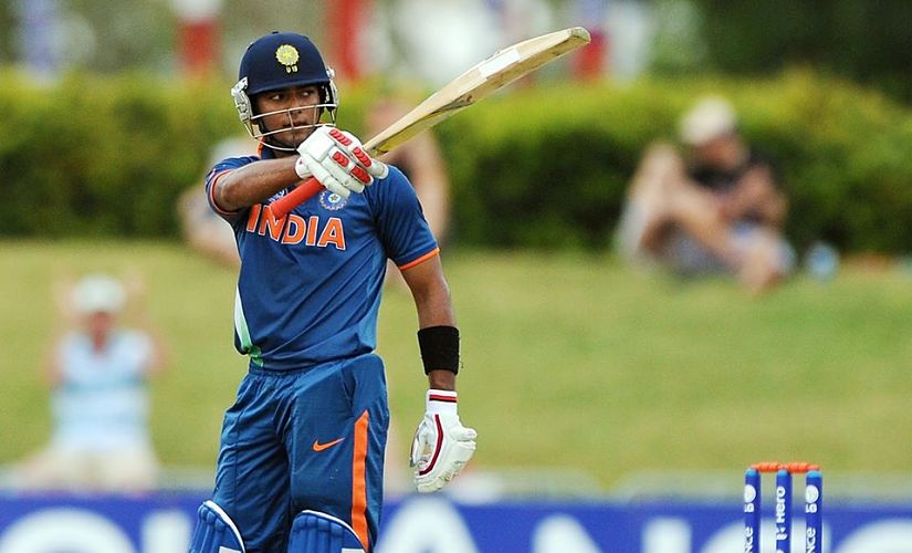 Unmukt Chand, who captained India in 2012, scored an unbeaten 111 to take his team to the title victory. Image courtesy: Unmukt Chand Facebook