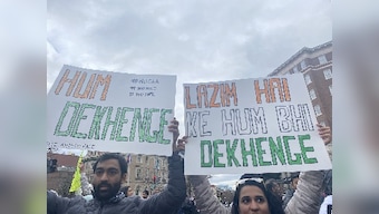 Indian-Americans hold anti-CAA protests on Republic Day: Human chain formed in Chicago, hundreds gather outside Indian Embassy in Washington