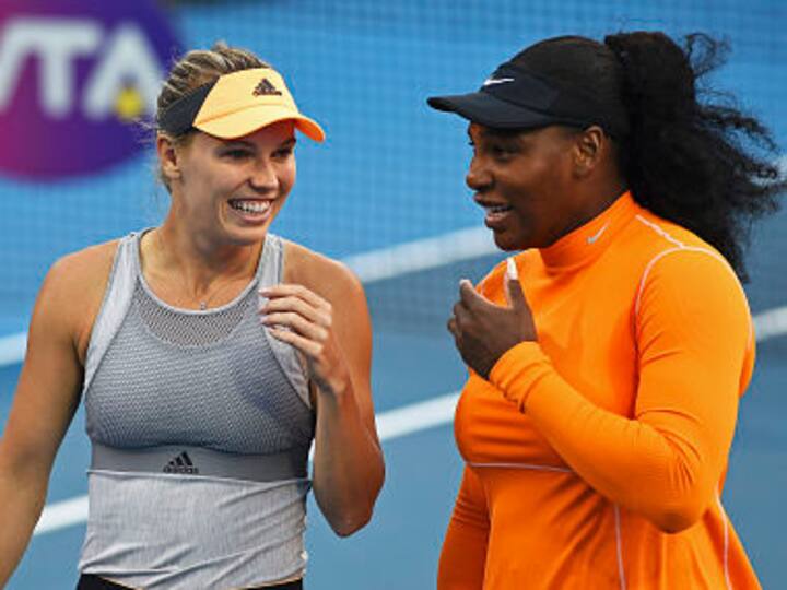 ASB Classic: Serena Williams, Caroline Wozniacki win first doubles match in straight sets in Auckland