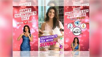 Check out Sunny Leone serving tea on VMate: Caution! Hilarious videos ahead