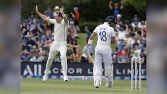 India vs New Zealand: Virat Kohli and Co bundle out for 242 courtesy poor shot selection; Kiwis go to stumps at 63/0