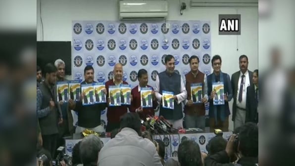 Delhi Assembly election: AAP releases manifesto with plan for 24-hour markets, promises of quality education, clean water