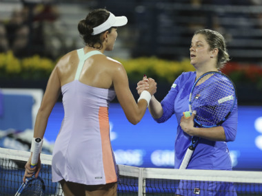 Dubai Tennis Championships: Kim Clijsters loses in straight sets against Garbine Muguruza on return to WTA Tour Dubai Tennis Championships: Kim Clijsters loses in straight sets against Garbine Muguruza on return to WTA Tour