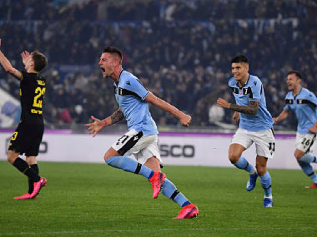 Serie A Lazio Beat Inter Milan To Boost Hope For First Title In 20 Years Juventus Score Routine Win Over Brescia Sports News Firstpost