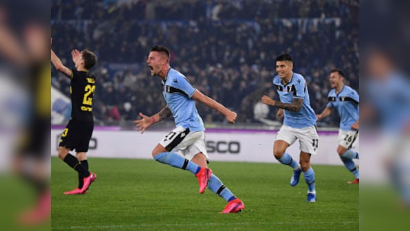 Serie A: Lazio beat Inter Milan to boost hope for first title in 20 years; Juventus score routine win over Brescia