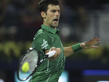 Dubai Tennis Championships: Novak Djokovic saves three match points to beat Gael Monfils in semi-final Dubai Tennis Championships: Novak Djokovic saves three match points to beat Gael Monfils in semi-final