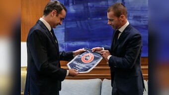 UEFA president Aleksander Ceferin pledges support to Greece in country's attempt to overhaul professional league