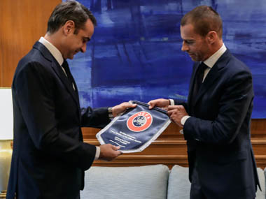 UEFA president Aleksander Ceferin pledges support to Greece in country's attempt to overhaul professional league UEFA president Aleksander Ceferin pledges support to Greece in country's attempt to overhaul professional league