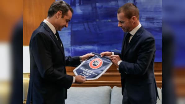 UEFA president Aleksander Ceferin pledges support to Greece in country's attempt to overhaul professional league