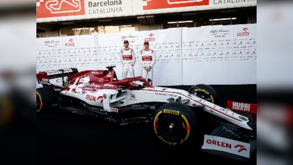 Formula 1 2020: Alfa Romeo, Haas unveil cars in Barcelona ahead of preseason testing