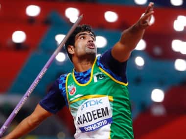 File image of Pakistani javelin thrower Arshad Nadeem. Image credit: Twitter/@WorldAthletics