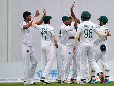 Bangladesh vs Zimbabwe: Nayeem Hasan, Taijul Islam run riot as Tigers trounce visitors by innings and 106 runs in one-off Test Bangladesh vs Zimbabwe: Nayeem Hasan, Taijul Islam run riot as Tigers trounce visitors by innings and 106 runs in one-off Test
