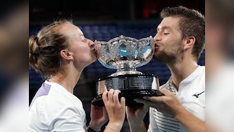 Australian Open 2020: Fifth-seeded duo Barbora Krejcikova, Nikola Mektic clinch mixed doubles title with comeback victory