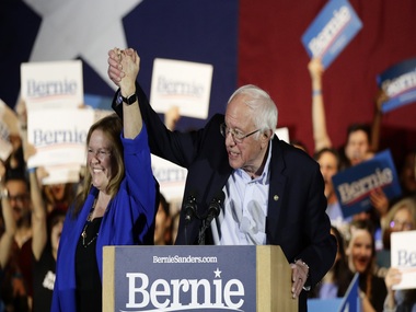 Bernie Sanders cements status as Democratic front-runner after overwhelming win in Nevada caucuses; Biden distant second, Buttigieg third Bernie Sanders cements status as Democratic front-runner after overwhelming win in Nevada caucuses; Biden distant second, Buttigieg third