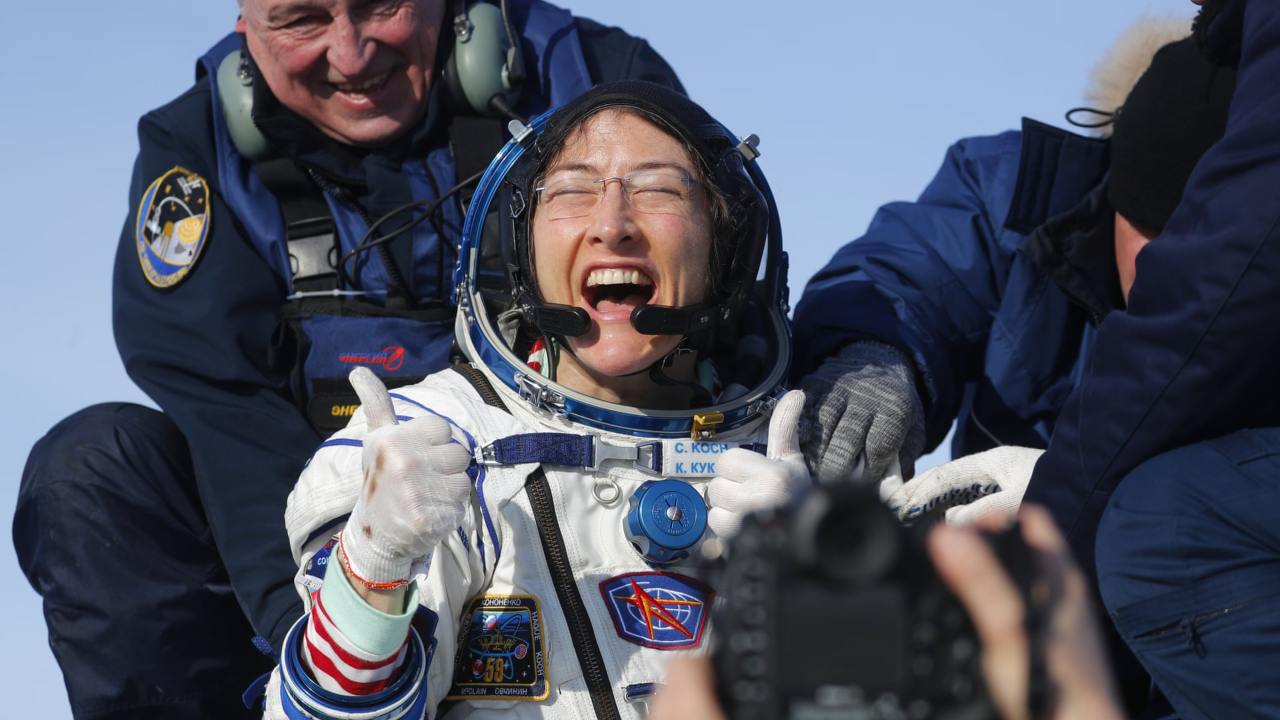 328 days in space: Astronaut Christina Koch returns to Earth after making history, breaking ground for women 328 days in space: Astronaut Christina Koch returns to Earth after making history, breaking ground for women