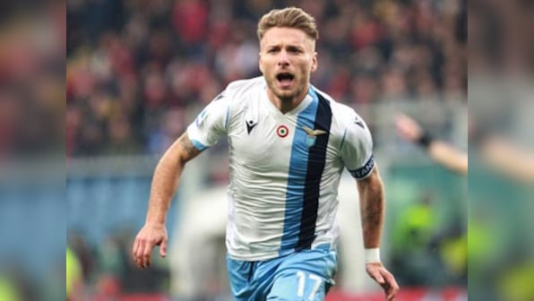Serie A: Ciro Immobile scores as rampant Lazio beat Genoa to stay hot on trail of leaders Juventus, AS Roma end losing run