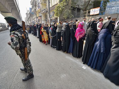 Delhi Assembly election sees 61.18% voter turnout; Mustafabad, Seelampur and Gokalpur seats record highest figures Delhi Assembly election sees 61.18% voter turnout; Mustafabad, Seelampur and Gokalpur seats record highest figures