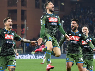 Serie A: Dries Mertens, Diego Demme score late goals as in-form Napoli beat Sampdoria to move into 10th place Serie A: Dries Mertens, Diego Demme score late goals as in-form Napoli beat Sampdoria to move into 10th place