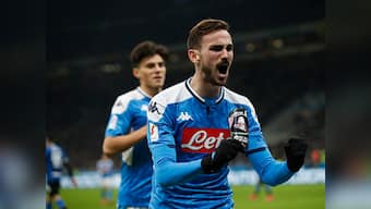 Coppa Italia: Fabian Ruiz' second-half stunner scripts Napoli's victory over Inter Milan in semi-final first leg
