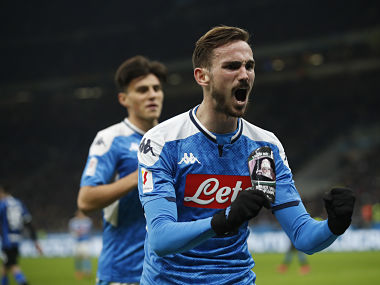 Coppa Italia: Fabian Ruiz' second-half stunner scripts Napoli's victory over Inter Milan in semi-final first leg Coppa Italia: Fabian Ruiz' second-half stunner scripts Napoli's victory over Inter Milan in semi-final first leg