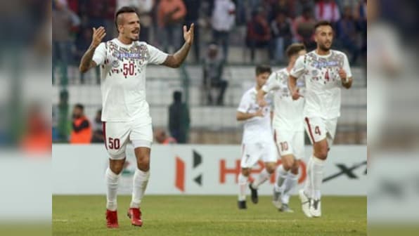 I-League 2019-20: Fran Gonzalez nets hat-trick as 10-man Mohun Bagan beat Neroca FC to claim fifth straight league win