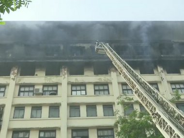 Level-4 fire breaks out at Mumbai's GST Bhavan; no casualties reported, Ajit Pawar says no official records destroyed in blaze Level-4 fire breaks out at Mumbai's GST Bhavan; no casualties reported, Ajit Pawar says no official records destroyed in blaze