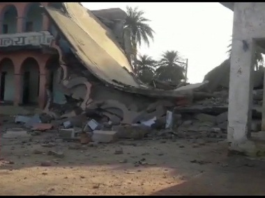 Maoists blow up empty school building in Bihar's Gaya, leave behind pamphlets against CAA, NRC and NPR, say police Maoists blow up empty school building in Bihar's Gaya, leave behind pamphlets against CAA, NRC and NPR, say police