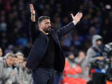 Champions League: Gennaro Gattuso says Napoli will buy 'helmets and armour' for Camp Nou fixture against Barcelona
