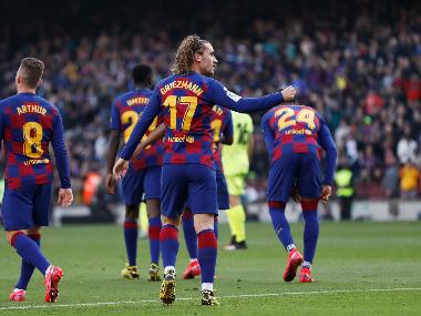 LaLiga: Antoine Griezmann, Sergi Roberto goals propel Barcelona to narrow victory over gritty Getafe LaLiga: Antoine Griezmann, Sergi Roberto goals propel Barcelona to narrow victory over gritty Getafe