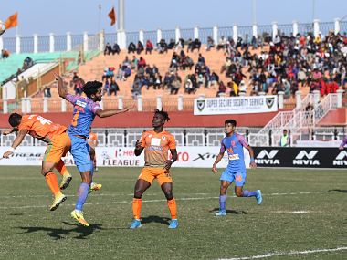 I-League 2019-20: India Arrows dish out strong show against Neroca, hold hosts to a goalless draw I-League 2019-20: India Arrows dish out strong show against Neroca, hold hosts to a goalless draw