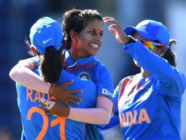 ICC Women's T20 World Cup 2020: Radha Yadav's four-for, Shafali Verma's 47 highlight India's seven-wicket win over Sri Lanka ICC Women's T20 World Cup 2020: Radha Yadav's four-for, Shafali Verma's 47 highlight India's seven-wicket win over Sri Lanka