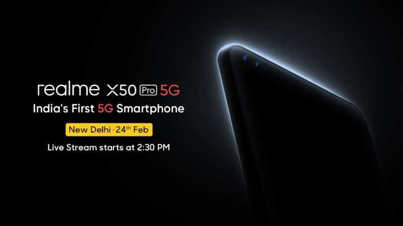 Realme X50 Pro 5G invite