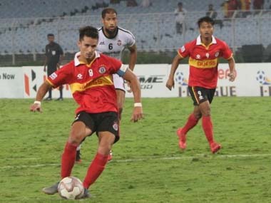 I-League 2019-20: Jaime Colado's 95th-minute spotkick sees East Bengal rescue point against Churchill Brothers I-League 2019-20: Jaime Colado's 95th-minute spotkick sees East Bengal rescue point against Churchill Brothers