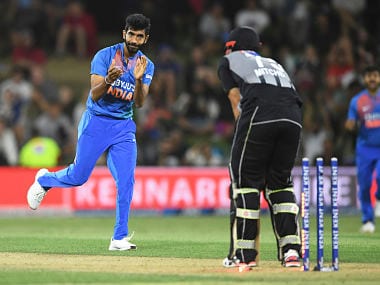 Image result for Jasprit Bumrah bowling in NZ"