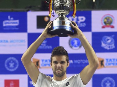 Maharashtra Open 2020: Jiri Vesely clinches men's singles title as Christopher Rungkat-Andre Goransson lift doubles trophy Maharashtra Open 2020: Jiri Vesely clinches men's singles title as Christopher Rungkat-Andre Goransson lift doubles trophy