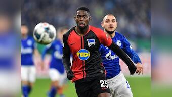 DFB Pokal: German football club Schalke fined 50,000 euros for fans' racist abuse of Hertha Berlin player Jordan Torunarigha