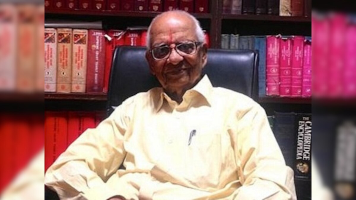 K Parasaran, Hindu parties' counsel in Ayodhya case, made member of Ram Temple trust; 92-yr-old is a Vedic scholar, Padma Vibhushan awardee