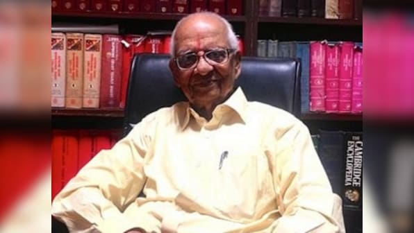 K Parasaran, Hindu parties' counsel in Ayodhya case, made member of Ram Temple trust; 92-yr-old is a Vedic scholar, Padma Vibhushan awardee
