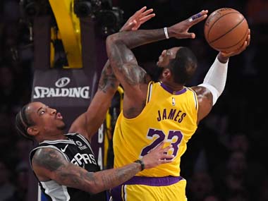 NBA: LeBron James' 36 points power Lakers to victory; Nikola Jokic narrowly misses out on triple double as Nuggets win NBA: LeBron James' 36 points power Lakers to victory; Nikola Jokic narrowly misses out on triple double as Nuggets win