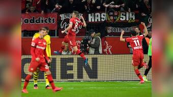Bundesliga: Bayern Leverkusen's late comeback dents Borussia Dortmund's title hopes; Schalke held to 1-1 draw