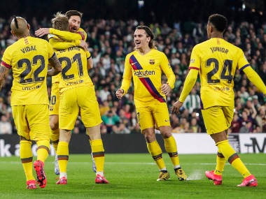 LaLiga: Referee Jose Maria Sanchez Martinez rested after Barcelona's controversial win at Real Betis LaLiga: Referee Jose Maria Sanchez Martinez rested after Barcelona's controversial win at Real Betis