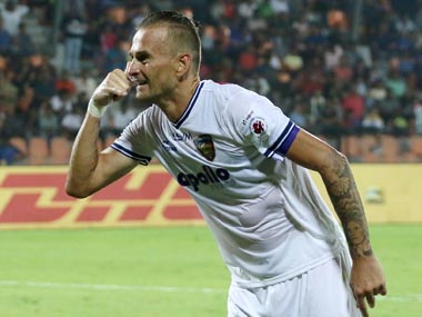 ISL 2019-20: Former captain Lucian Goian's goal subjects Mumbai City FC to heartbreak as Chennaiyin FC clinch final playoff spot ISL 2019-20: Former captain Lucian Goian's goal subjects Mumbai City FC to heartbreak as Chennaiyin FC clinch final playoff spot