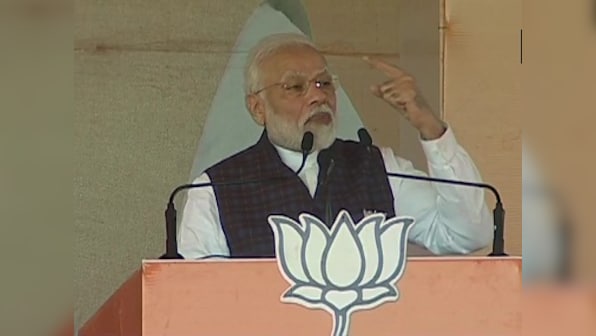 At poll rally in Dwarka, Narendra Modi accuses AAP of practising 'politics of hate', says Delhi needs govt which supports CAA